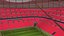 Modello 3D dell'iconico stadio Qatar di Lusail