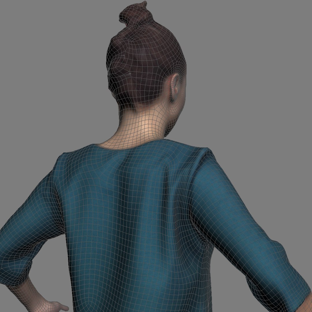 3d Realistic Human Model