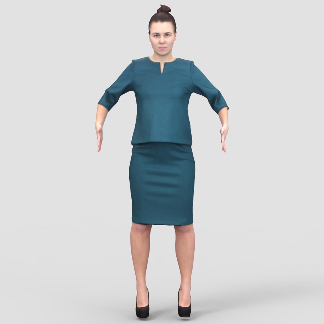 3d Realistic Human Model
