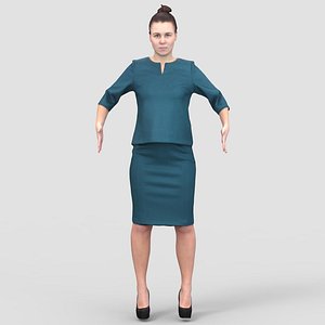 3d realistic human model