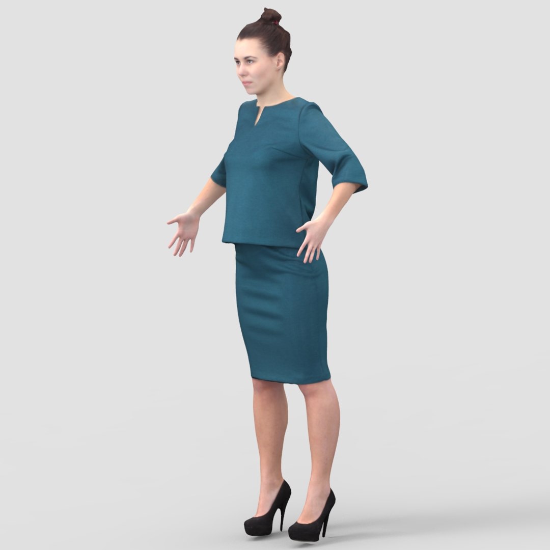 3d Realistic Human Model