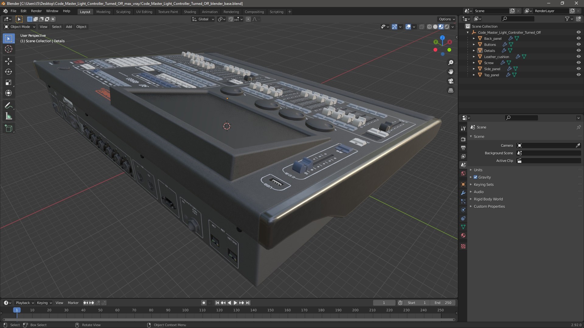 Code Master Light Controller Turned Off 3D model https://p.turbosquid.com/ts-thumb/mi/JWypEj/bt/codemasterlightcontrollerturnedoffmb3dmodel025/jpg/1710339690/1920x1080/fit_q87/cc5f2ac252a08a58e2ccf43bb27d667f583016f3/codemasterlightcontrollerturnedoffmb3dmodel025.jpg