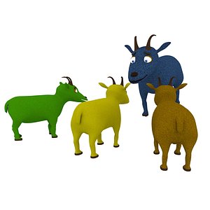goat toon 3D