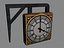 3d clock model