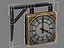 3d clock model
