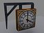 3d clock model