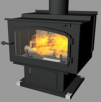 Vogelzang The Performer Vacation Cabin Wood Burning Stove