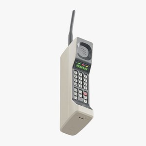 Brick Phone Premium Retro Beige