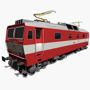 3d electric locomotive zssk model