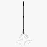 Leaf Rake Type 01 Clean and Dirty