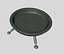 Poêle de barbecue Low Poly Fire Pit