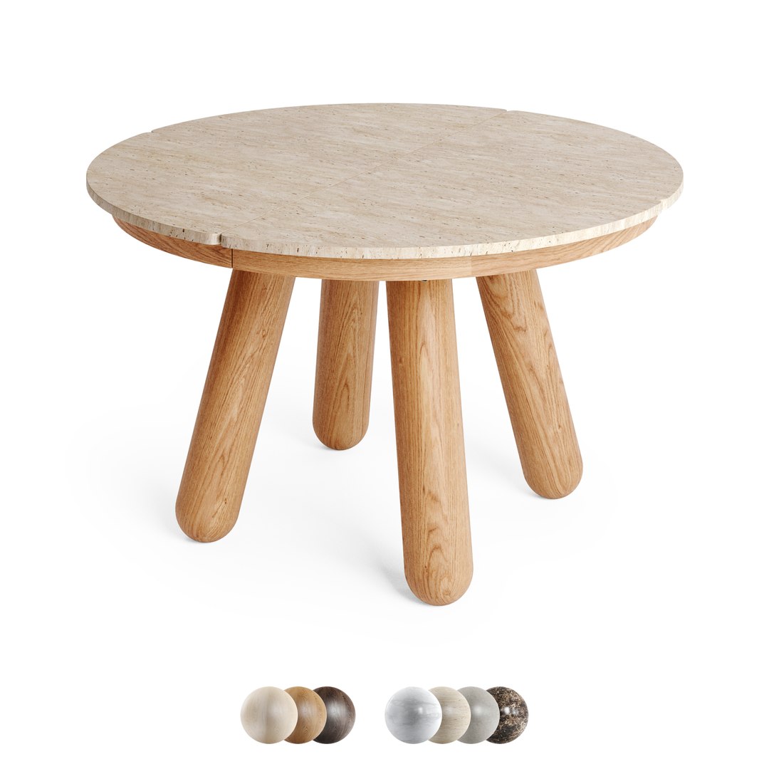 Bolia Dining Table Balance 3D - TurboSquid 2148632