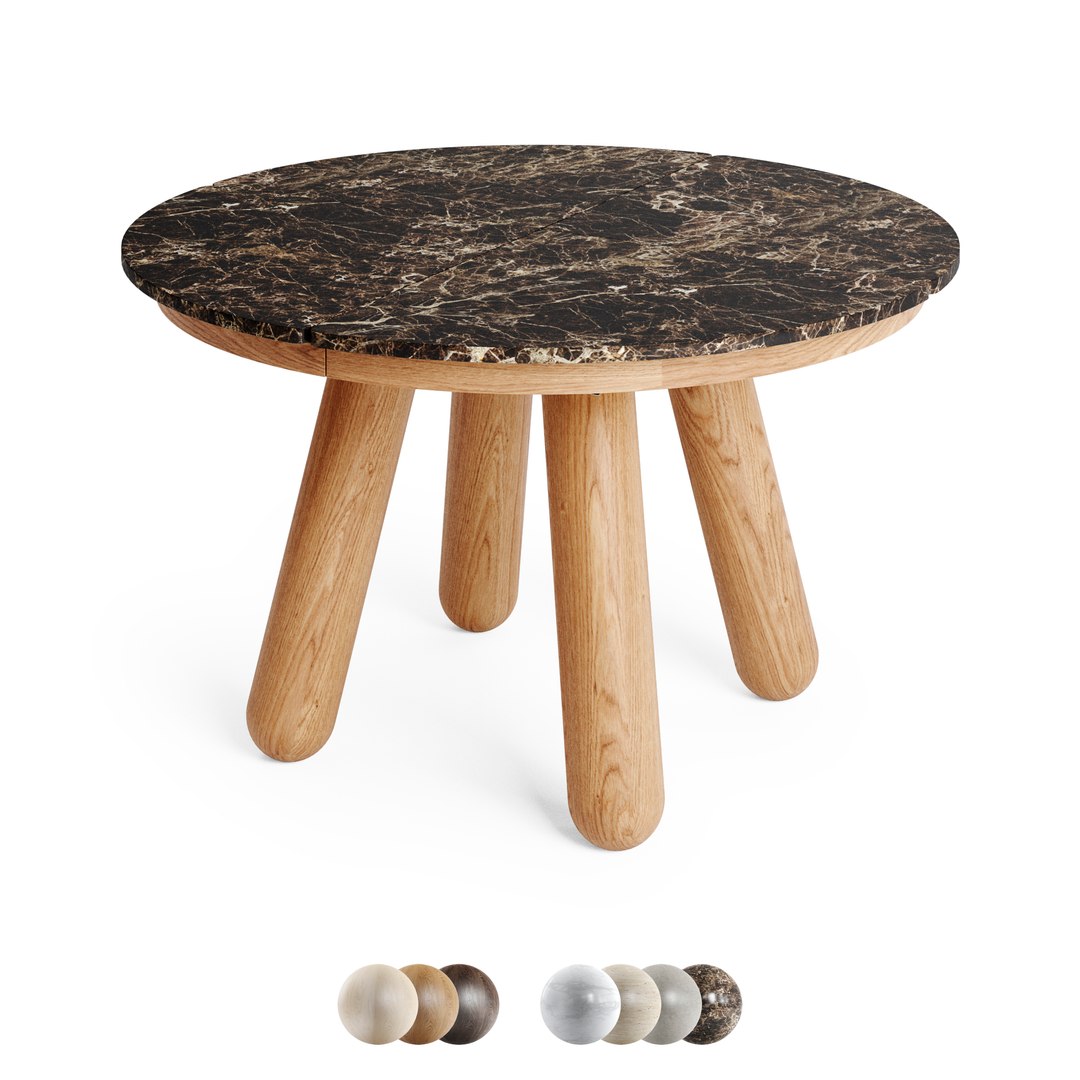 Bolia Dining Table Balance 3D - TurboSquid 2148632