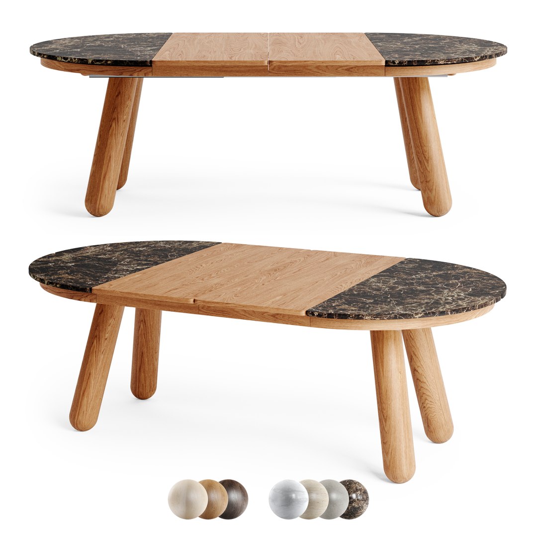 Bolia Dining Table Balance 3D - TurboSquid 2148632
