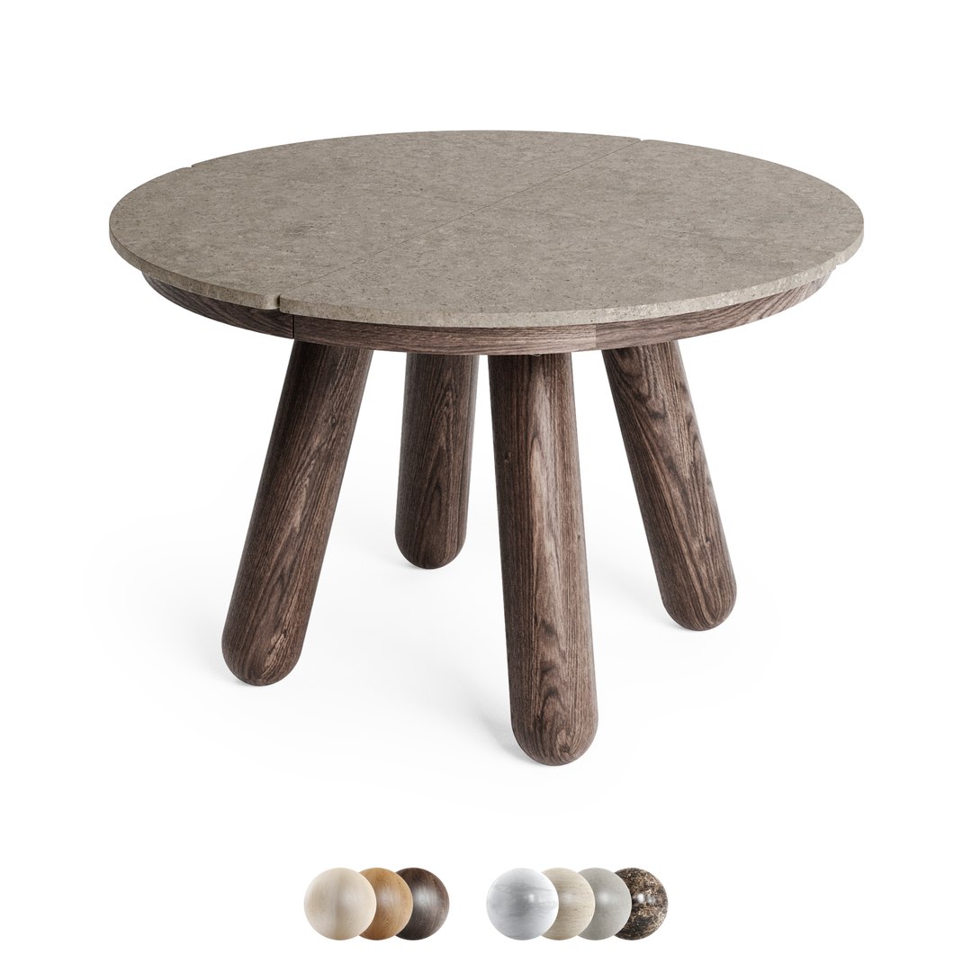 Bolia Dining Table Balance 3D - TurboSquid 2148632