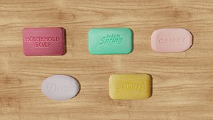 bar soap 3D