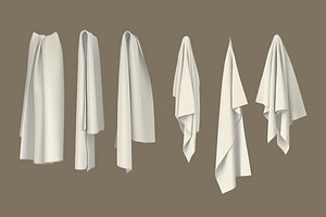 3D Towel Collection model