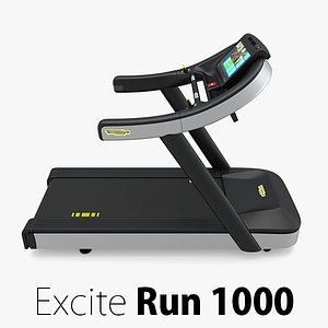 excite run 1000 technogym 3D model