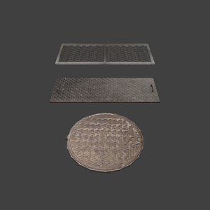 iron plate 3D model