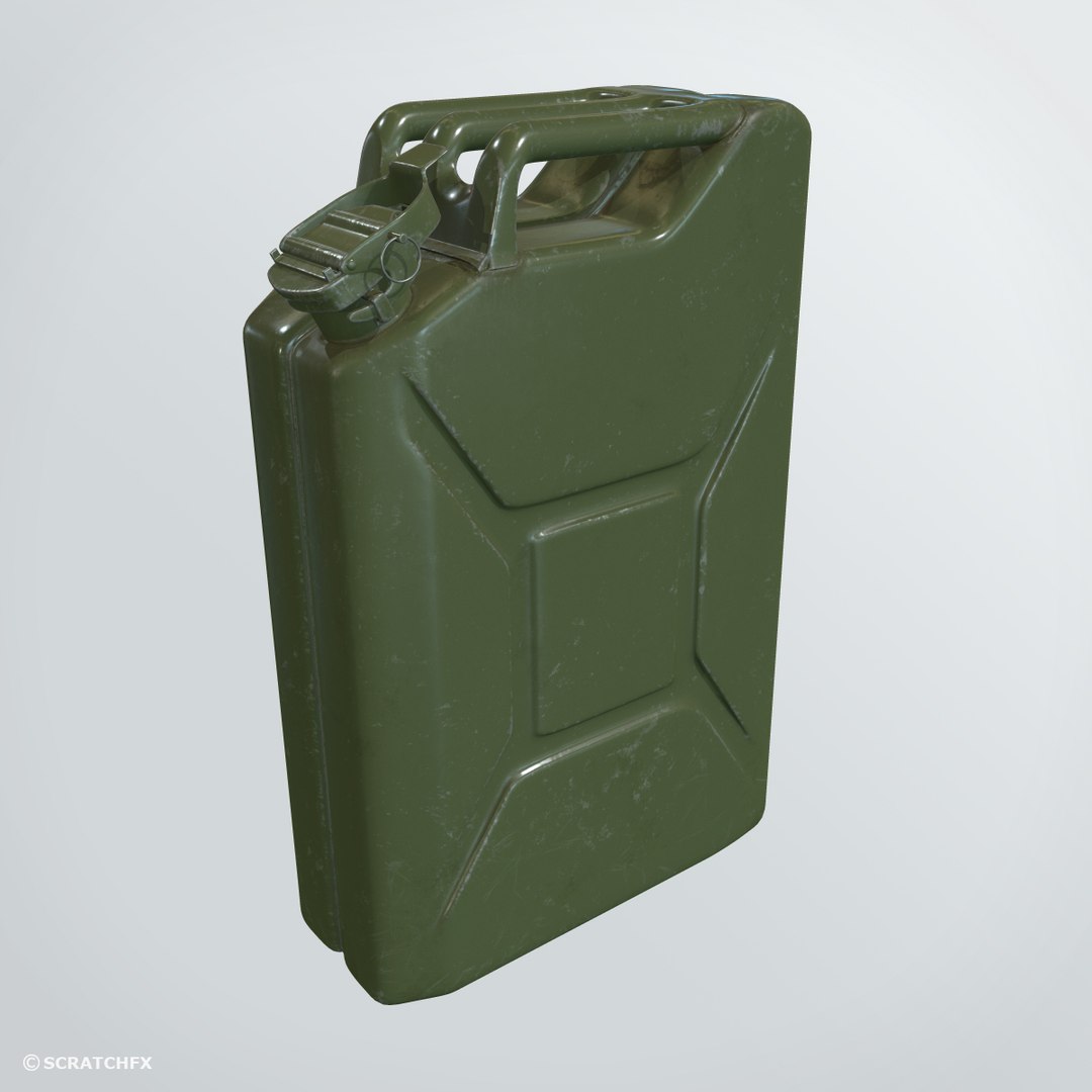Jerry pbr jerrycan 3D TurboSquid 1532460