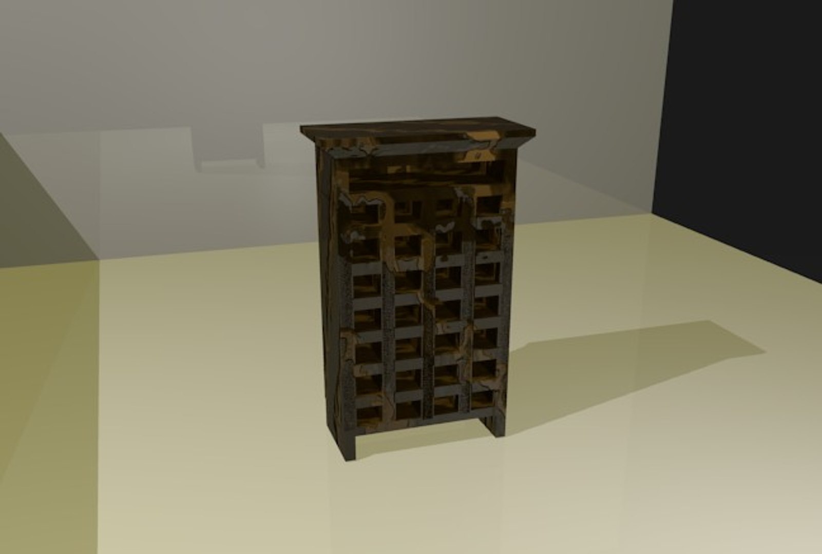 Wine Rack 3d 3ds