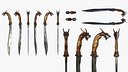 Fantasy Sword RPG Filipino Itak  Bolo  Balisong  Machete  Sword  Blade  Shortsword  Dagger