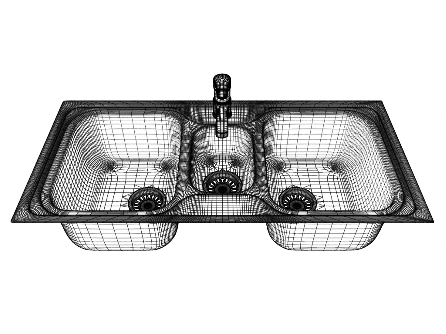 Kitchen Sink 3d Model