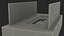 Black Bio Ethanol Fireplace Switched Off
