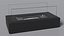 Black Bio Ethanol Fireplace Switched Off