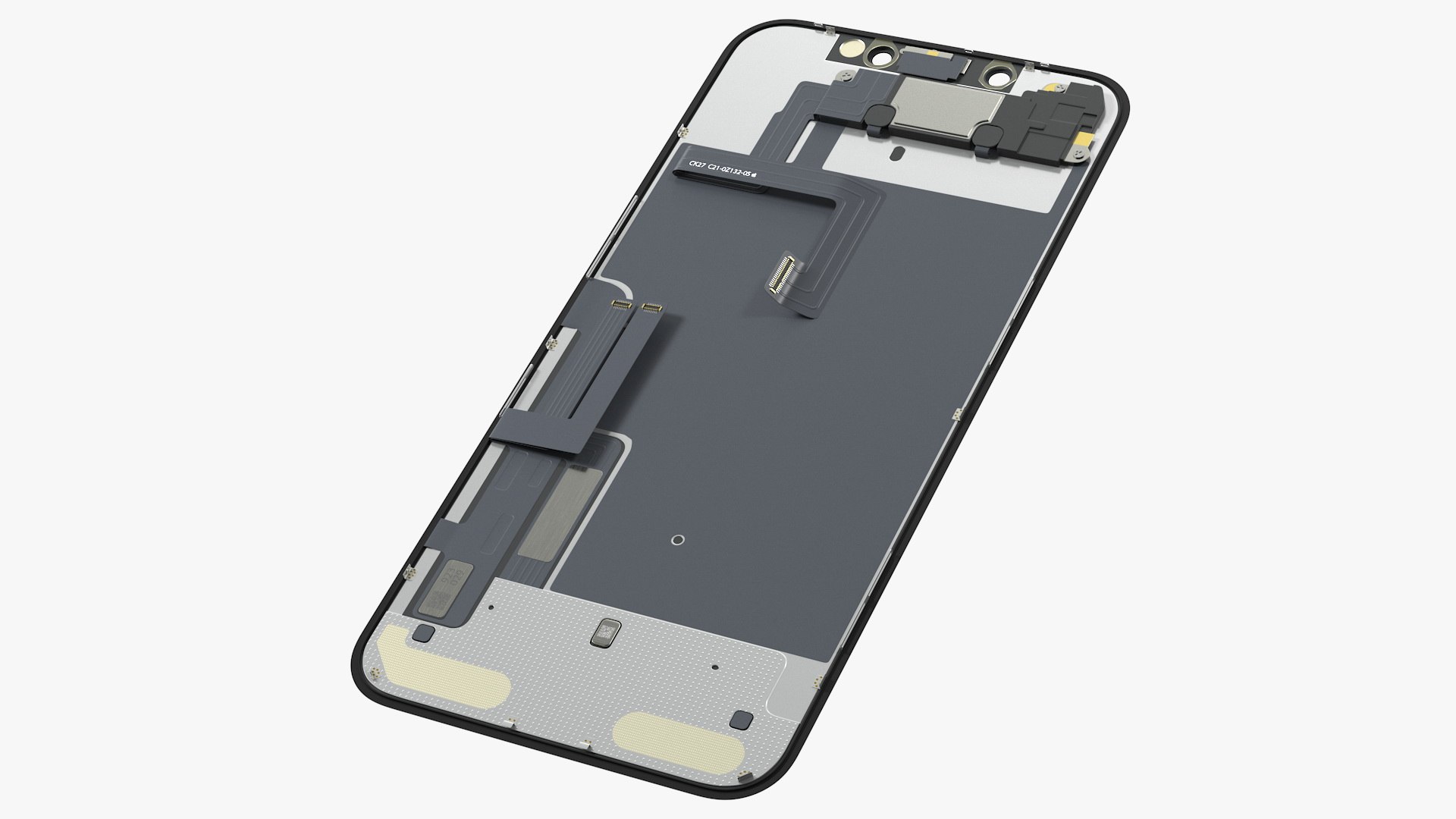 iPhone 11 LCD Display with Frame 3D model preview