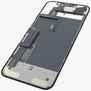 3D model iphone 11 lcd display