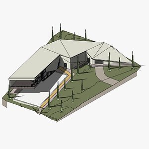 Mount House - Revit model 3D model