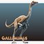dinosaur gallimimus ornithomimus 3D model