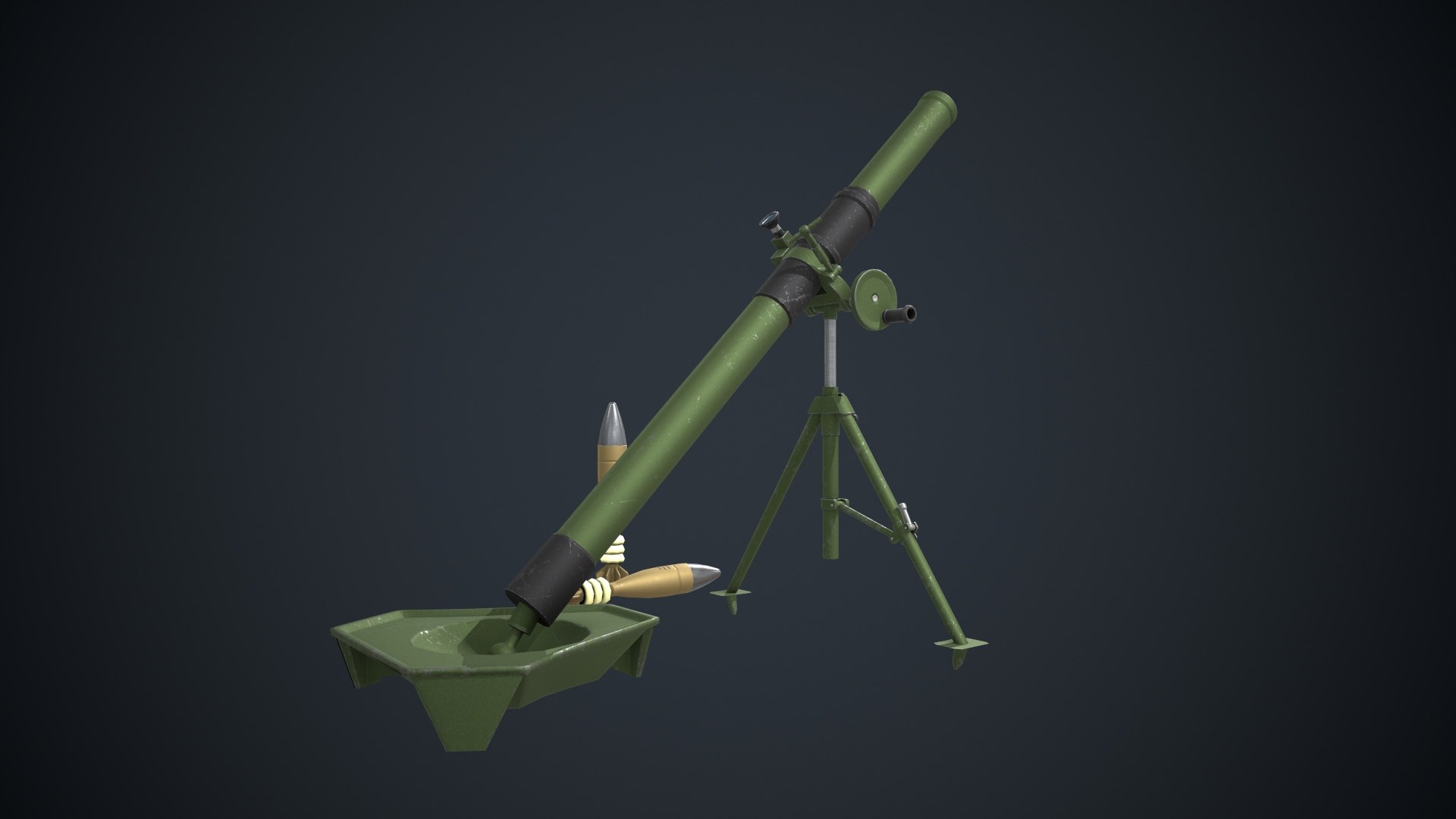 82mm Model - TurboSquid 1690879