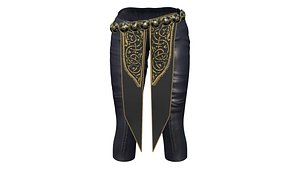 Medieval Pants With Loin Cloth