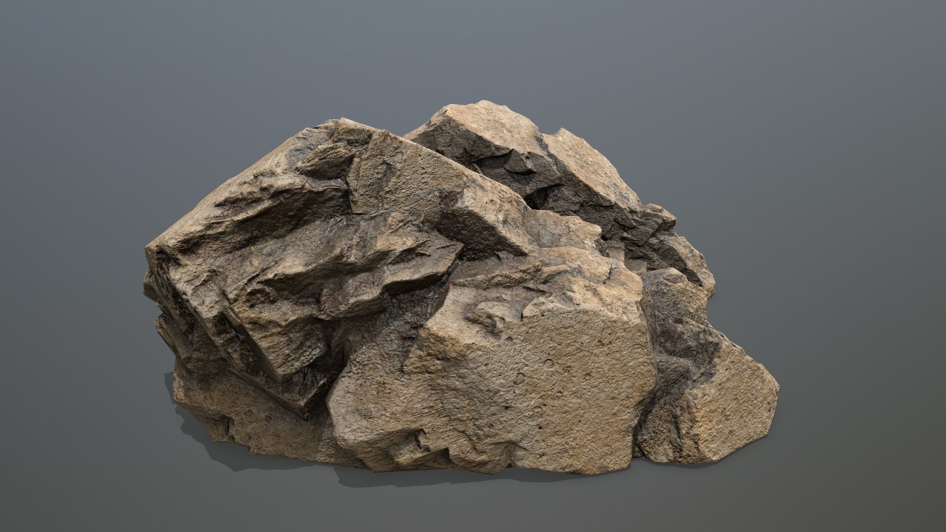 3D Rock Gate Model - TurboSquid 2031343