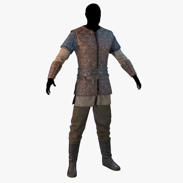 Medieval Clothes 3D Models for Download | TurboSquid