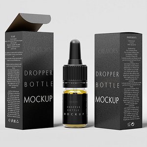 Dropper Bottle Mockup 01