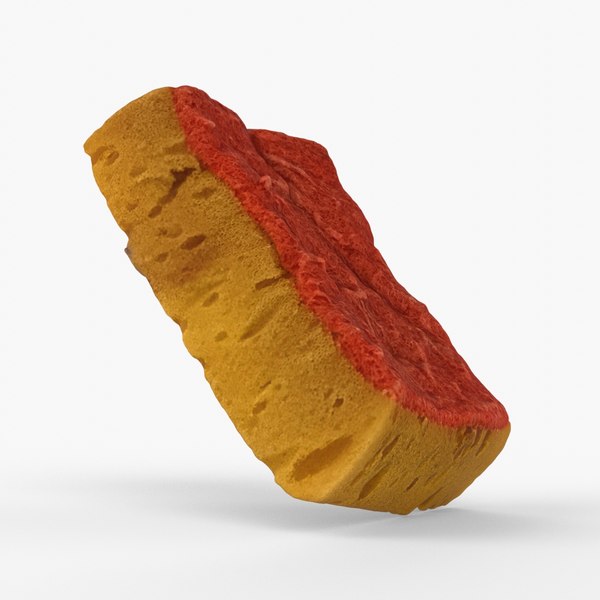 modelo 3d Escaneo 3D fotorrealista de una esponja sucia usada ...