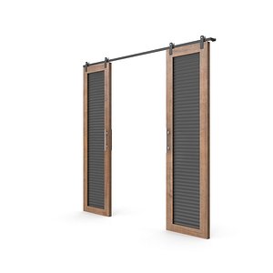 sliding door 3D model
