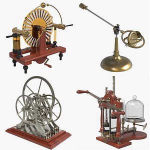Antique Physics Lab Devices