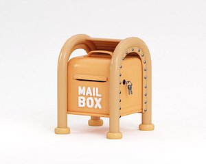 Cartoon Mailbox 3D