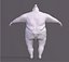 Zeichentrickfigur Sumo-Ringer
