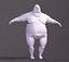 Zeichentrickfigur Sumo-Ringer