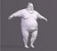 Zeichentrickfigur Sumo-Ringer