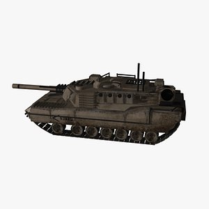 KB05 Heavy Armored SciFi Tank model