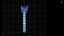 Solitaire oval gem fancy shank