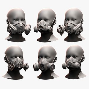 Gas Mask Constructor Kitbash Vol 01