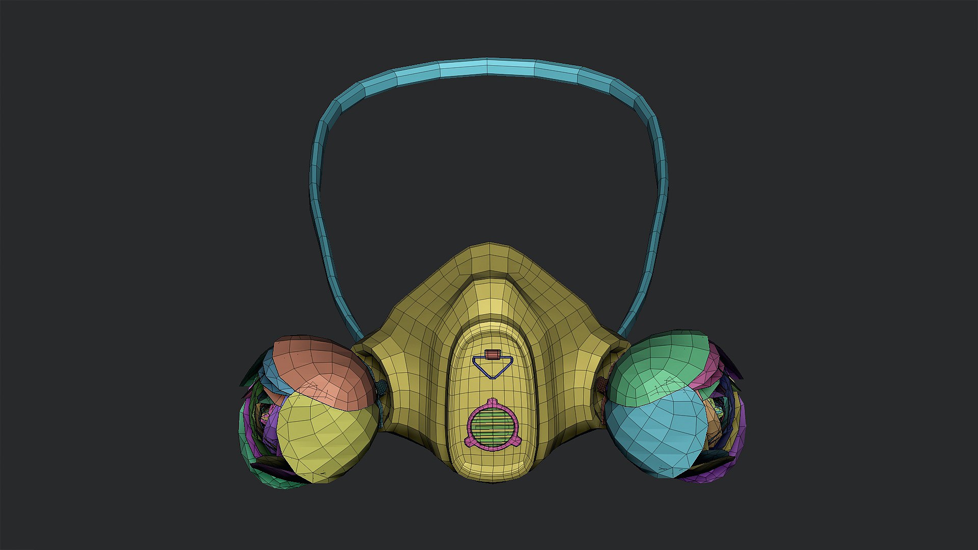 3D Gas Mask Pack Constructor Kitbash - TurboSquid 1814674