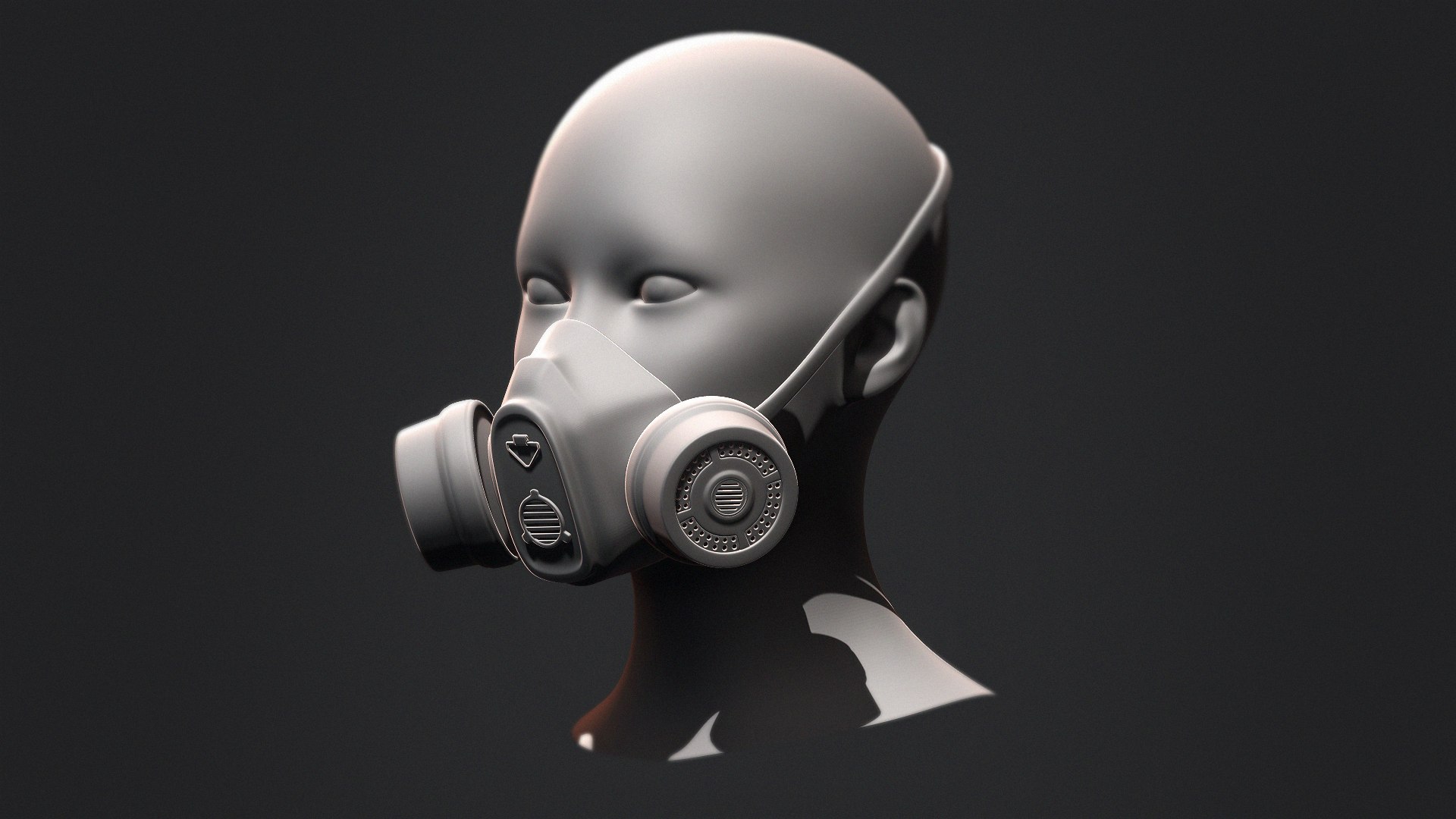 3D Gas Mask Pack Constructor Kitbash - TurboSquid 1814674